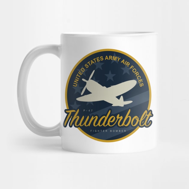 P-47 Thunderbolt by Tailgunnerstudios